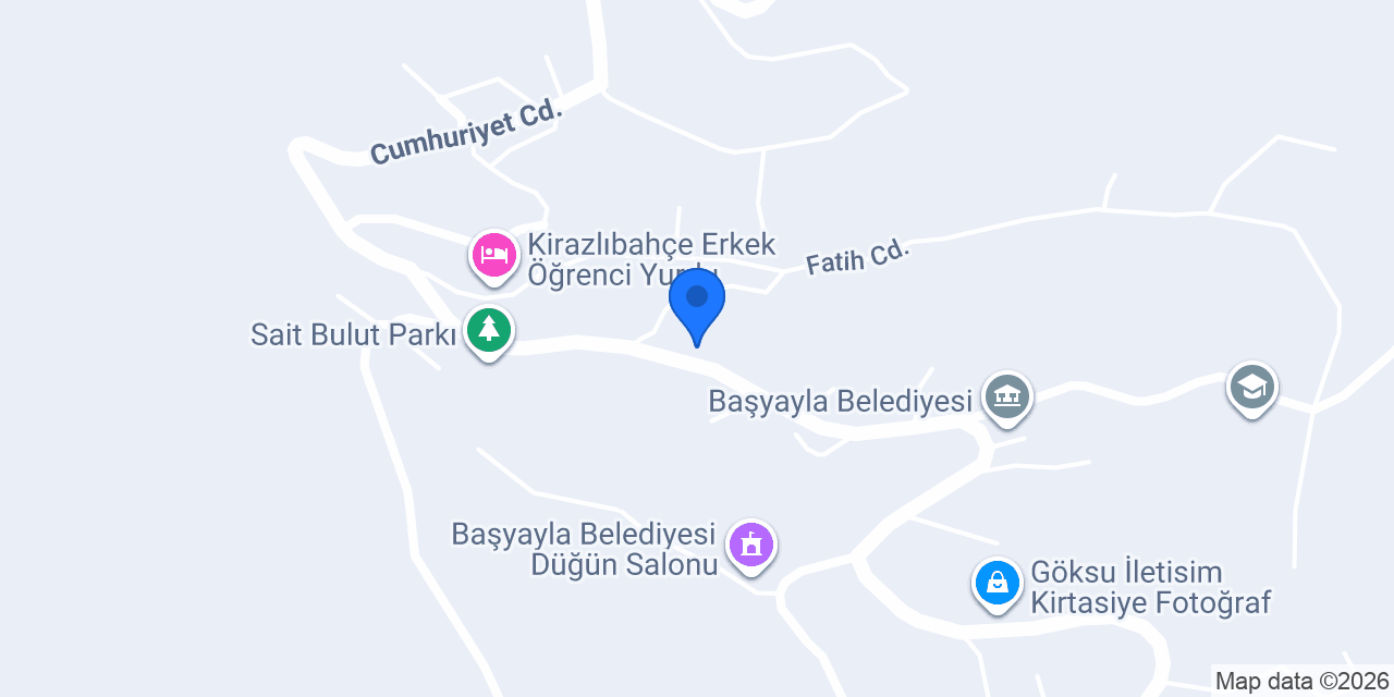 Yayla Ekmek Fabr. konumu