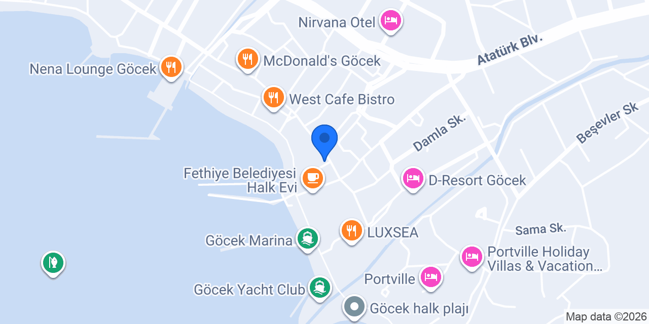 Yat Kiralama - Tekne Bulucu konumu