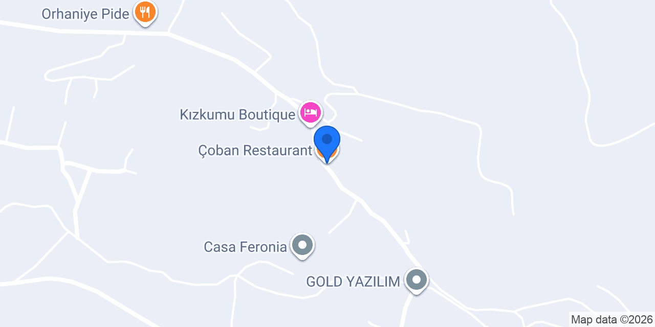 Çoban Restaurant konumu