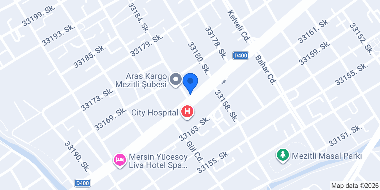 DenizBank Mezitli Şubesi konumu