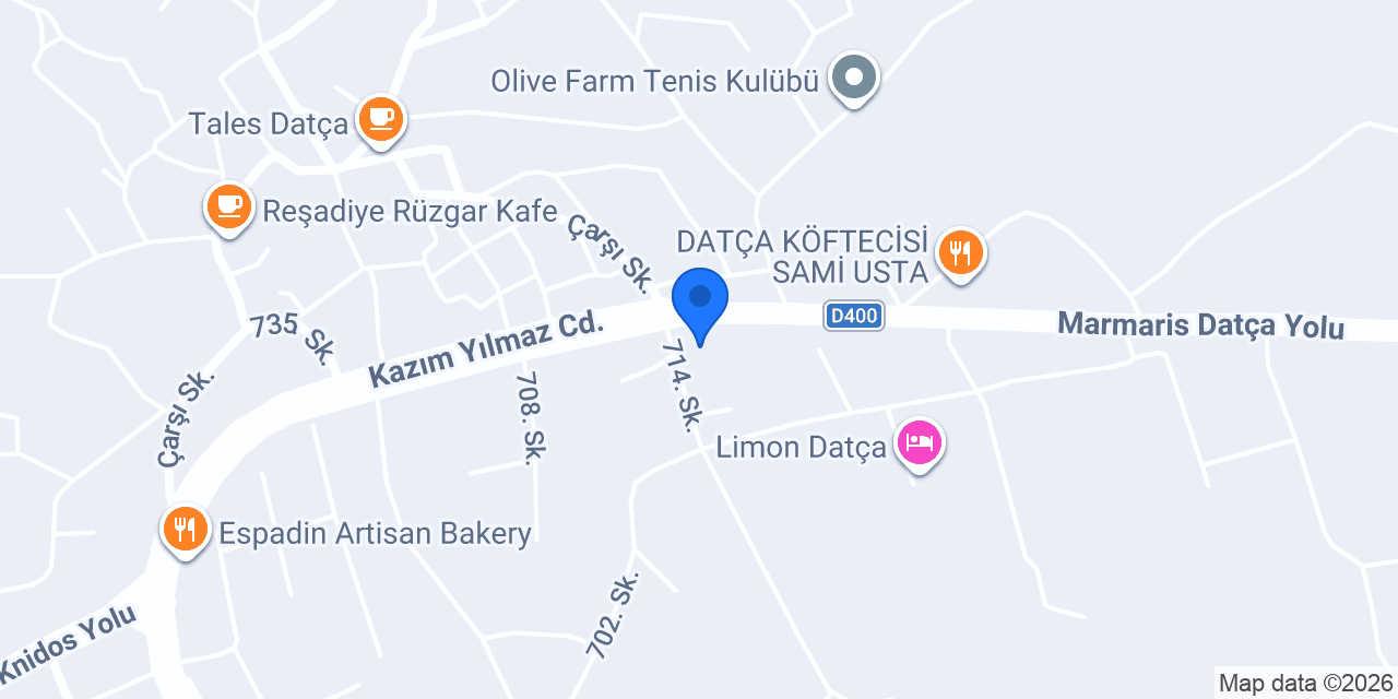 Datça Köy Ürünleri konumu