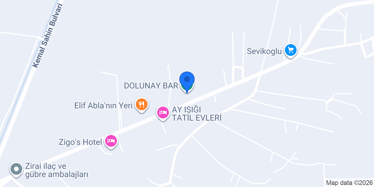 DOLUNAY BAR konumu