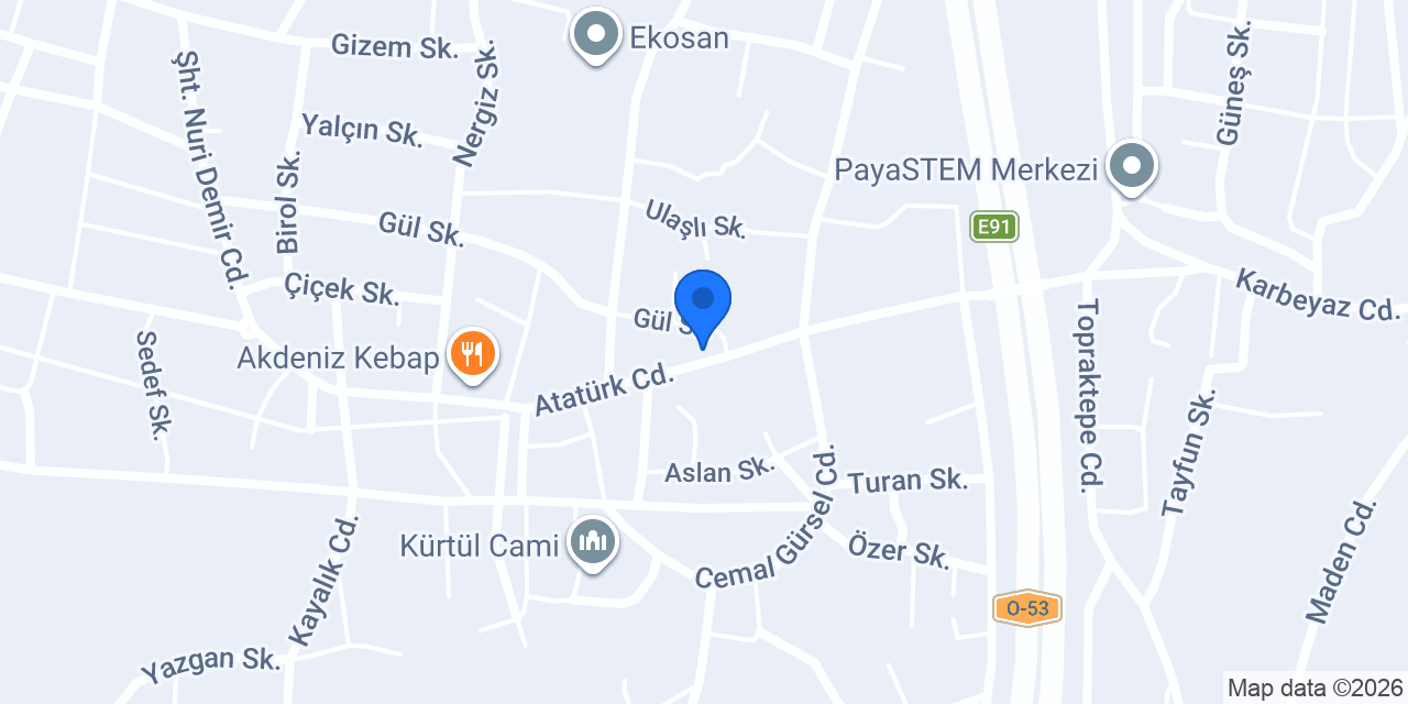 Kerem gida konumu