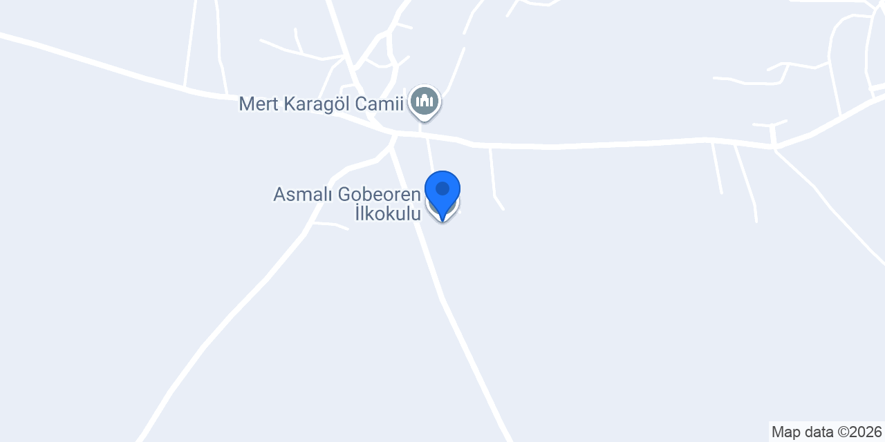 Asmalı Gobeoren İlkokulu konumu