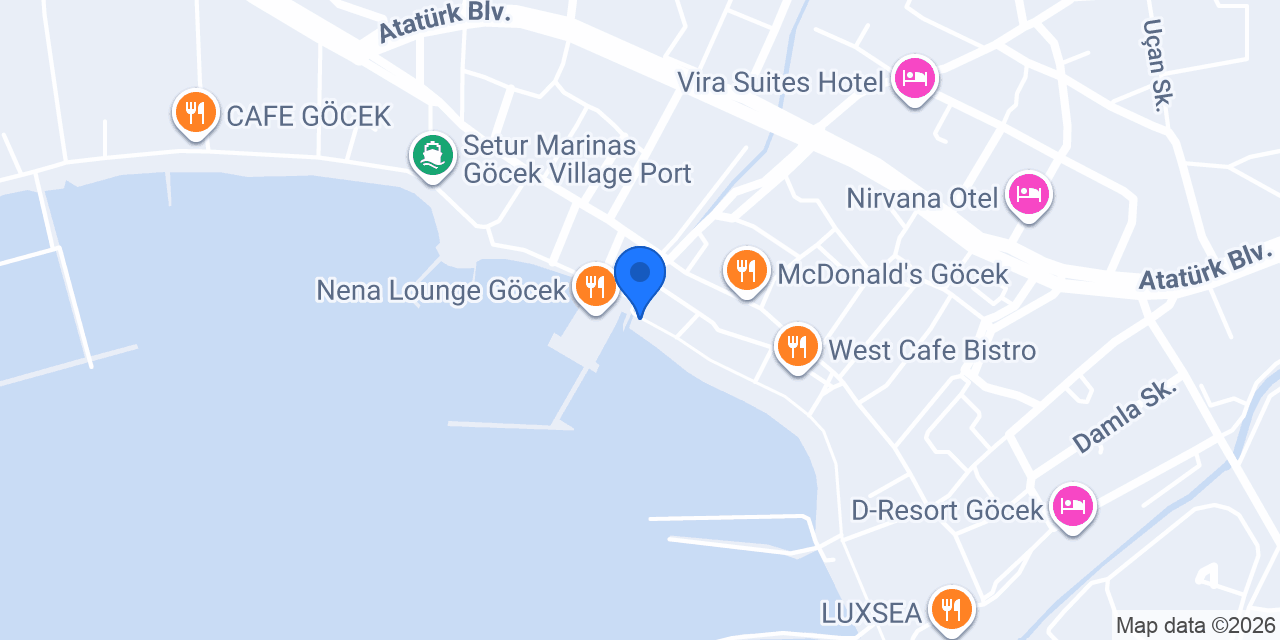 IceCream’inn | Göcek Dondurma & Waffle konumu