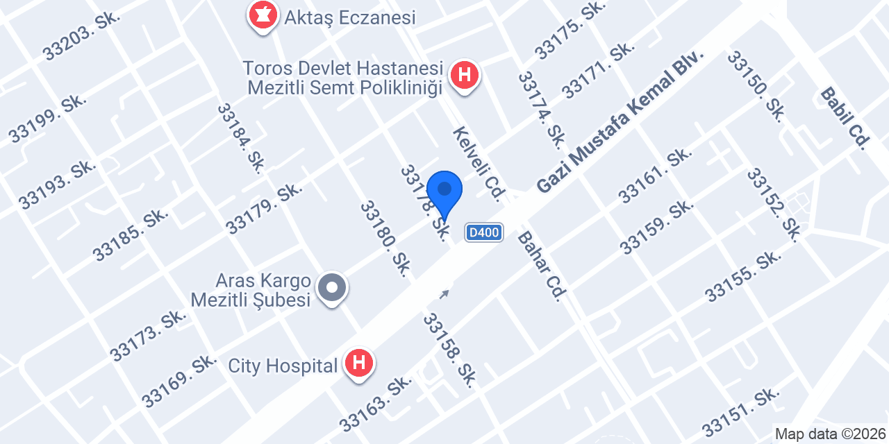 İçel Reklam Tabela Web Sitesi konumu