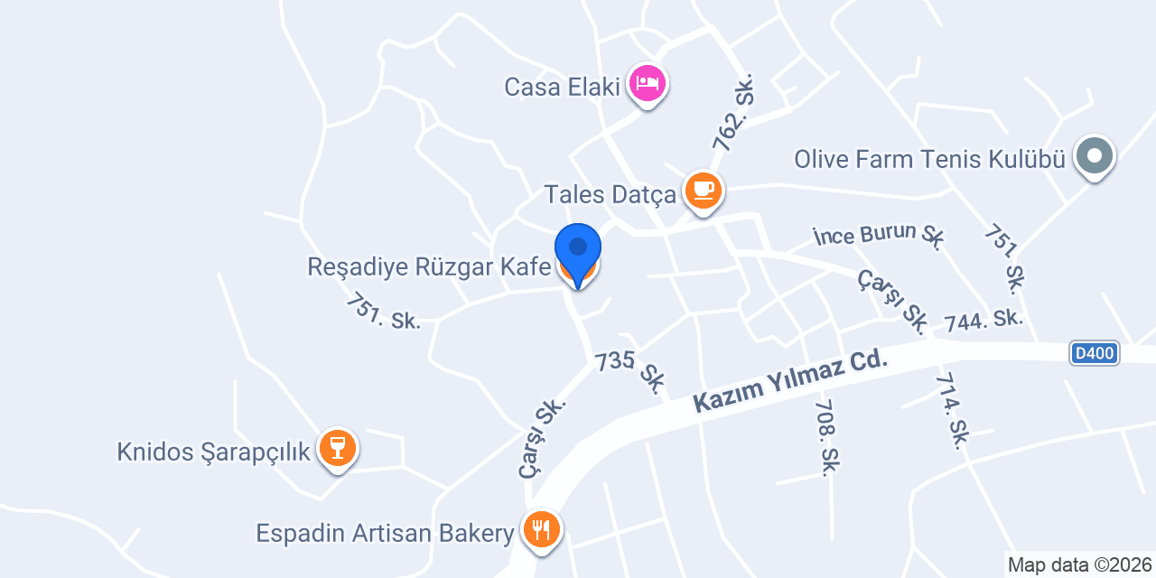 Reşadiye Rüzgar Kafe konumu