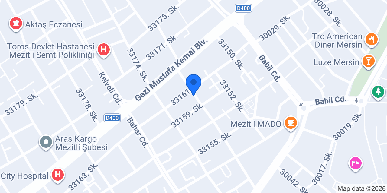 PARİS TERZİ konumu