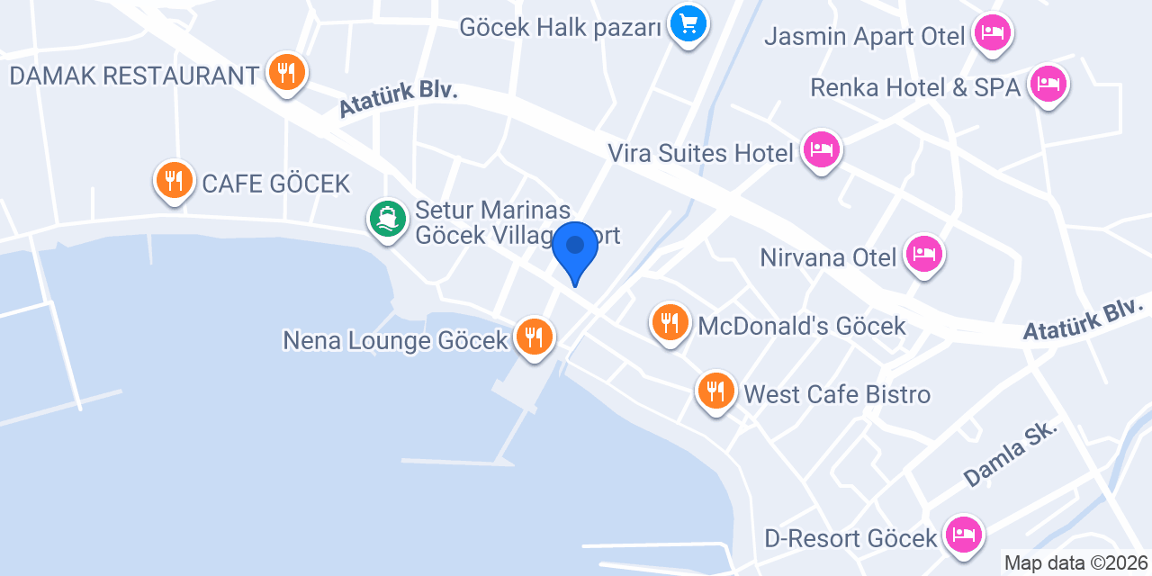 GÖCEK AGENCY konumu