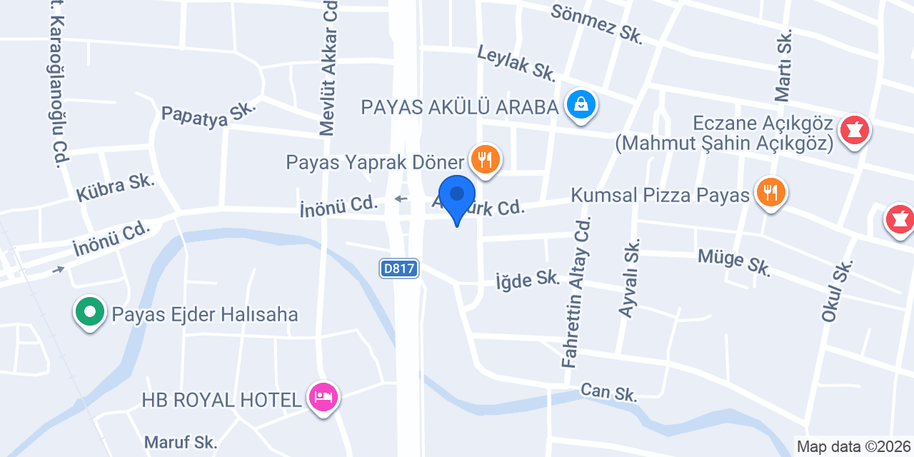 Bizim Tekel bayii konumu