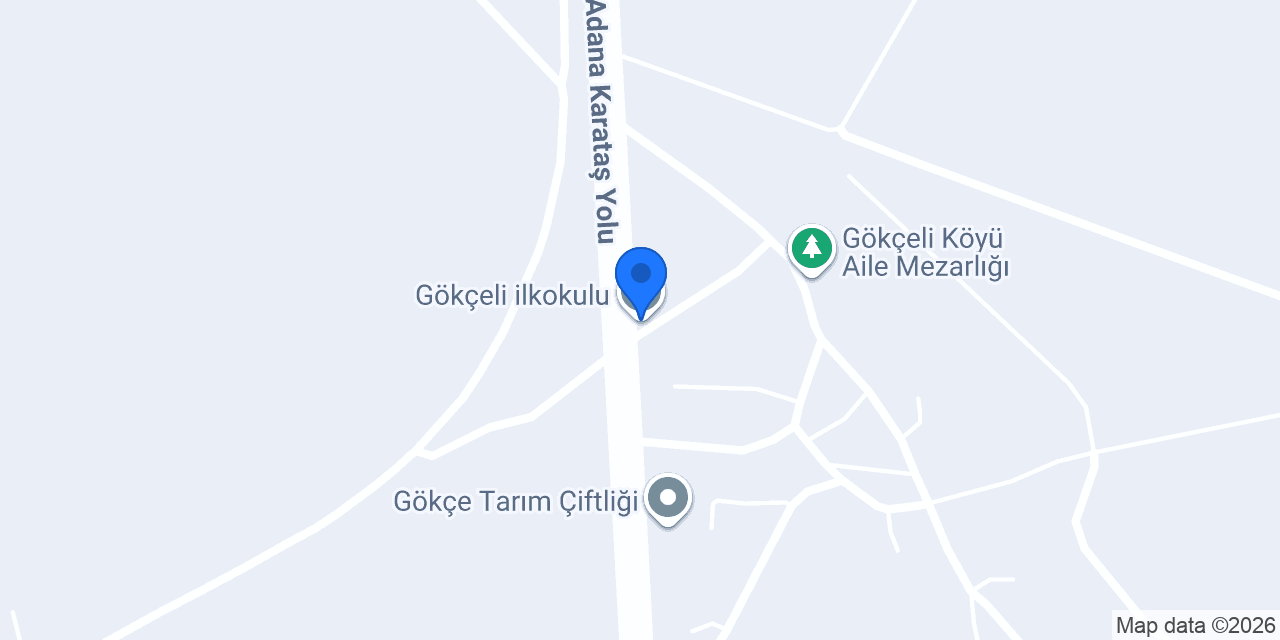 Gökçeli ilkokulu konumu