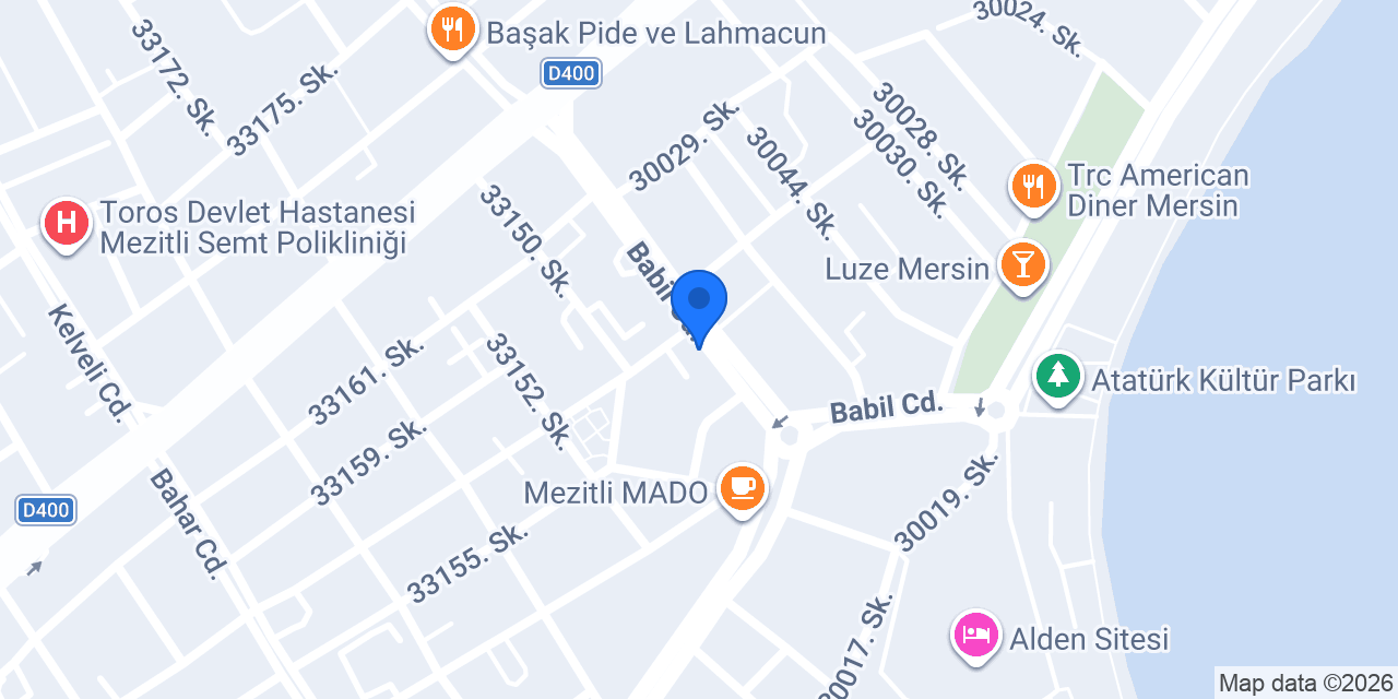 Özel Babil Sağlık Kabini konumu