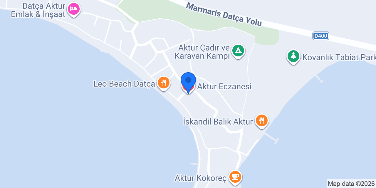 Aktur Eczanesi konumu
