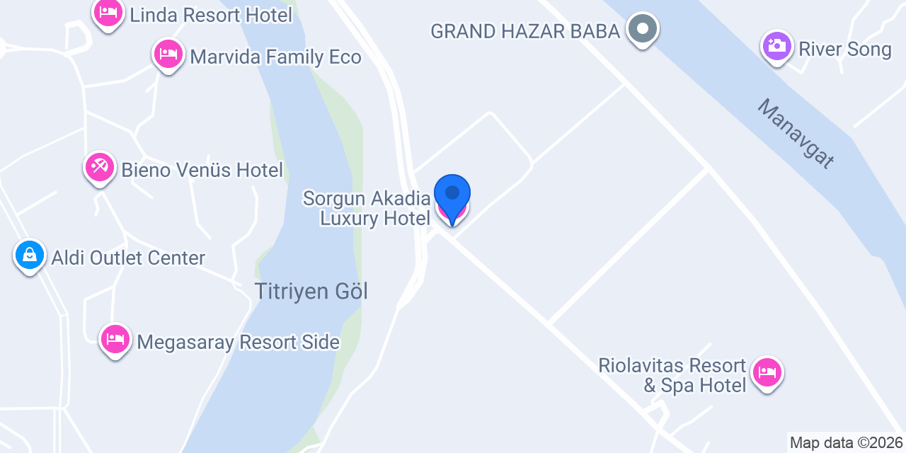 Sorgun Akadia Luxury Hotel konumu