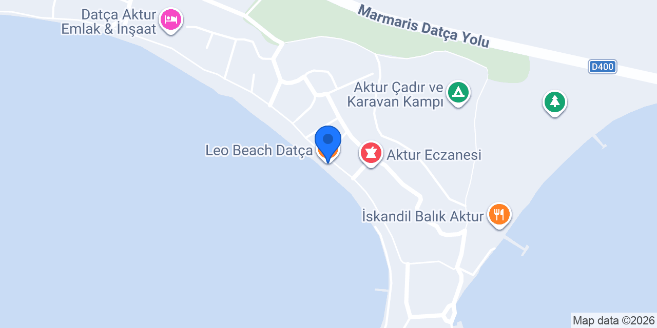 Leo Beach Datça konumu