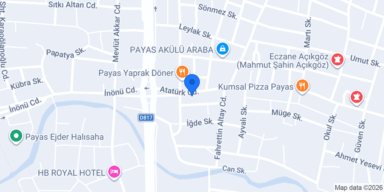 Özgül Kuyumculuk konumu