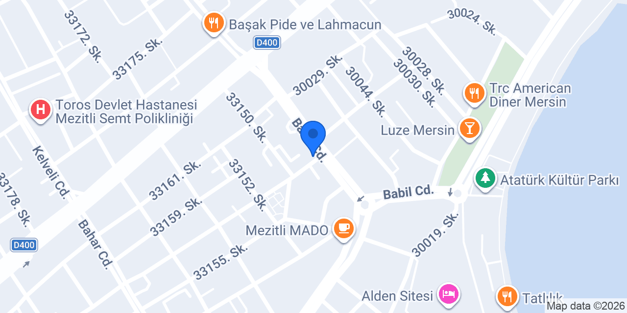 MVK Veteriner Kliniği konumu