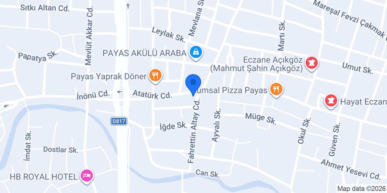 Gökçe Market konumu