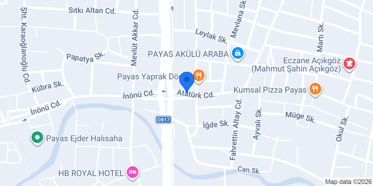 öz saray pastanesi konumu