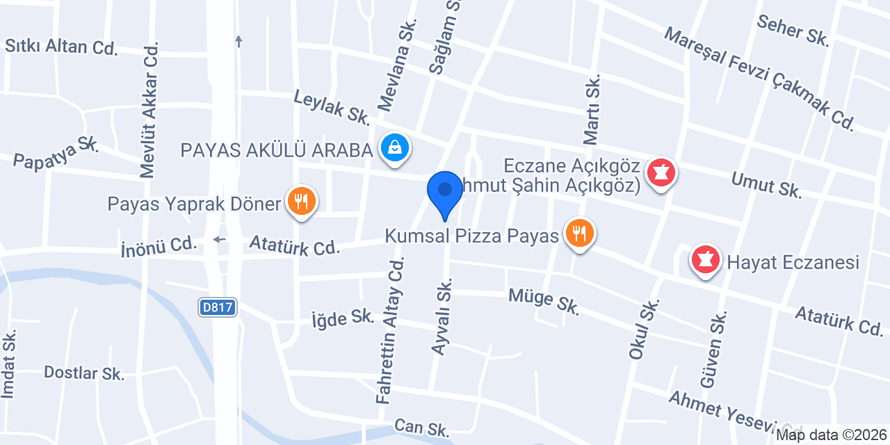 Divanev | Hatay Payas konumu