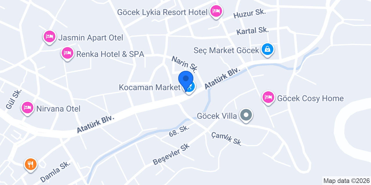 Diyetisyen İlayda Özgün konumu