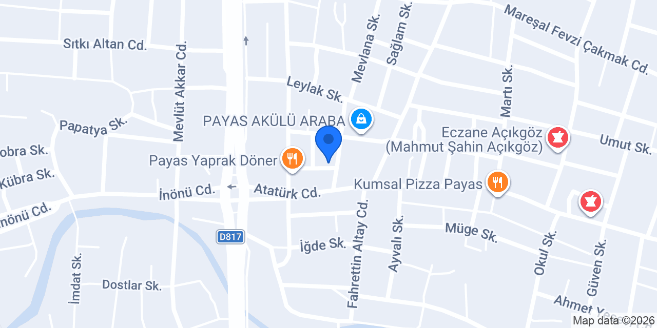 Peker PetShop konumu