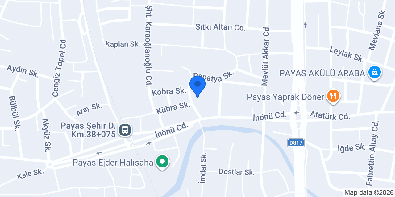 PAYAS GÜMÜŞ LİFE SPA konumu
