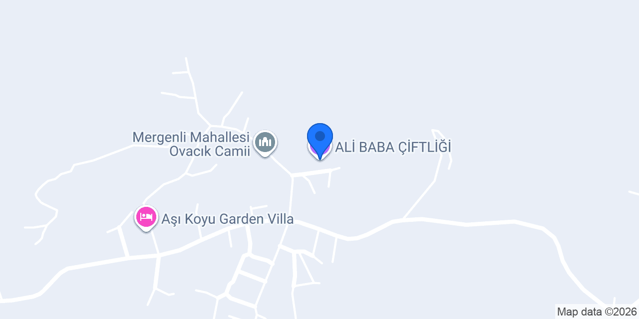 ALİ BABA ÇİFTLİĞİ konumu