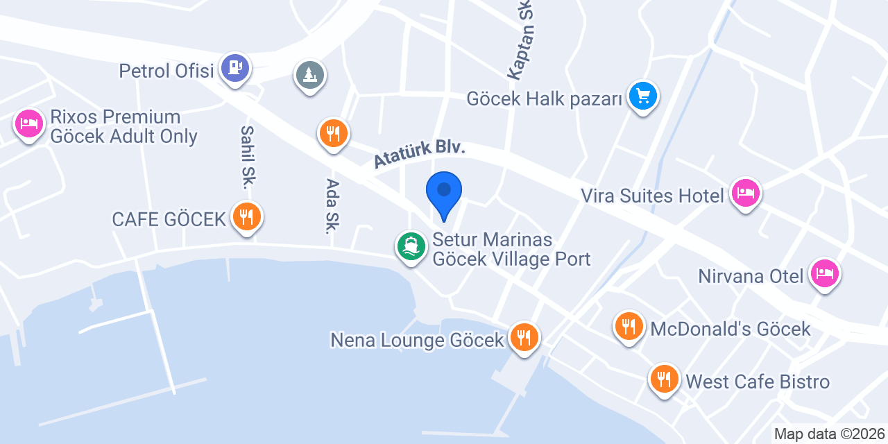Arca Saç ve Dahası konumu