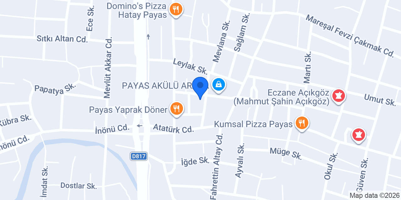 Salon Mehtap Bayan Kuaför konumu