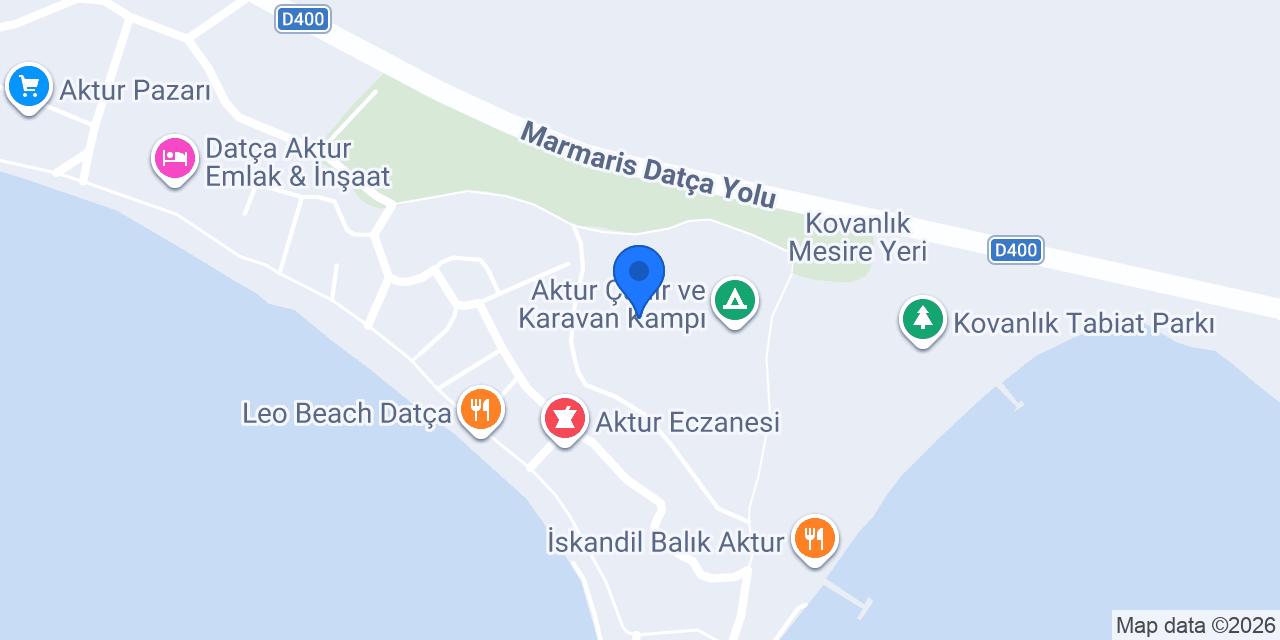 Aktur Kamping Restaurant konumu