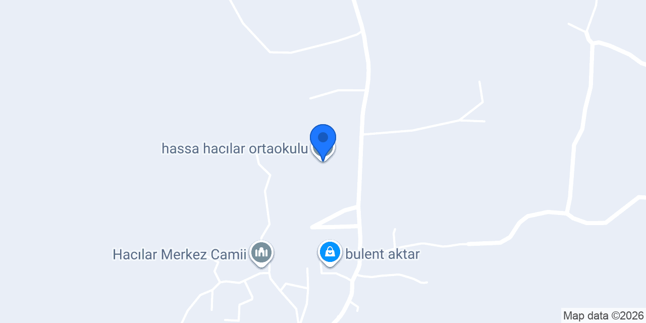 hassa hacılar ortaokulu konumu