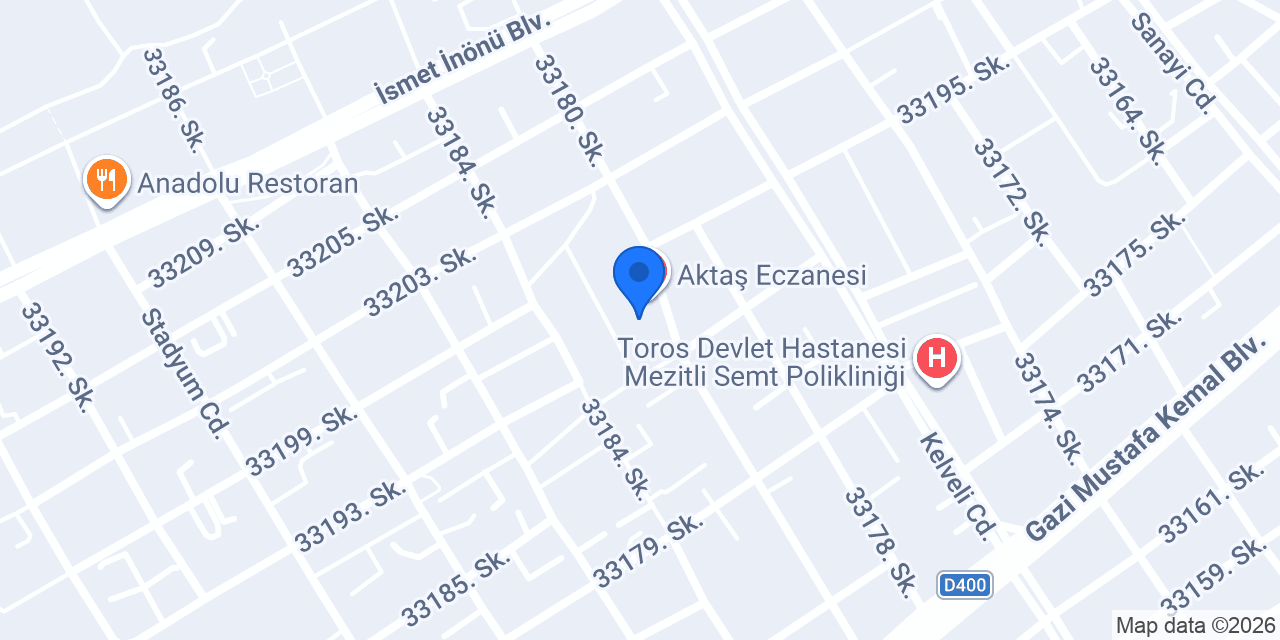 VOLKAN ECZANESİ konumu