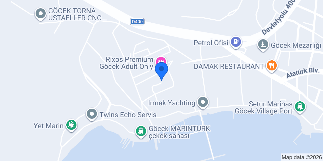 Sea yachting konumu