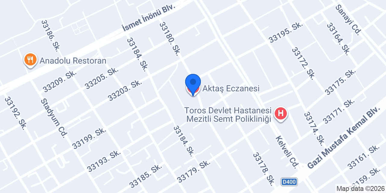 Aktaş Eczanesi konumu