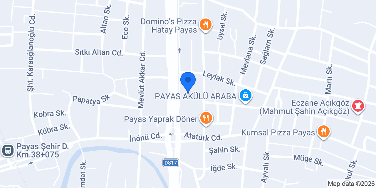 Ay Konfeksiyon konumu