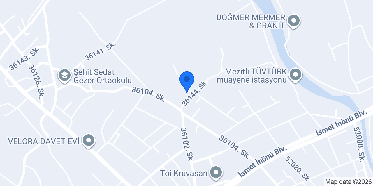 Yeşilmermer Merkez Ofis konumu