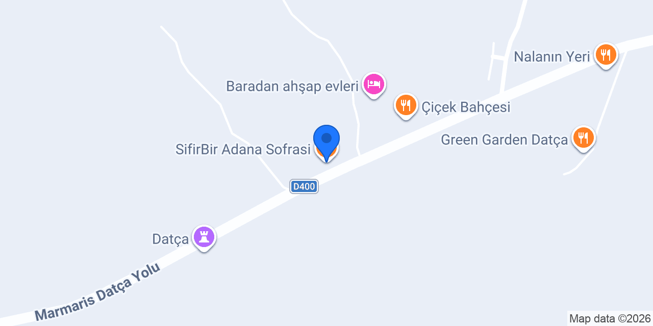 SifirBir Adana Sofrasi konumu