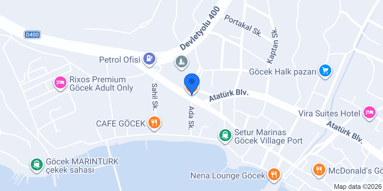DAMAK RESTAURANT konumu