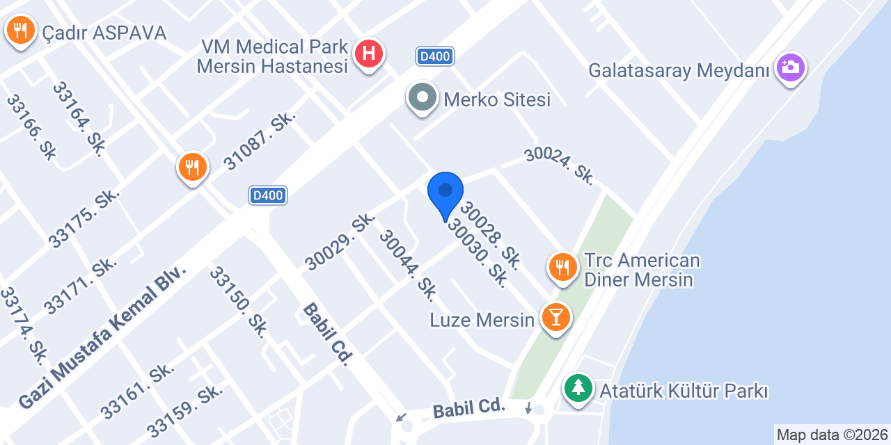 Palmiye Butik Ev Otel konumu