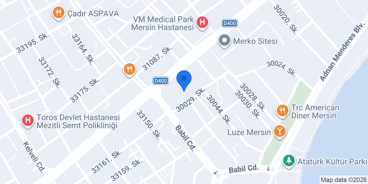 Uzman Doktor Ergül Bolat konumu