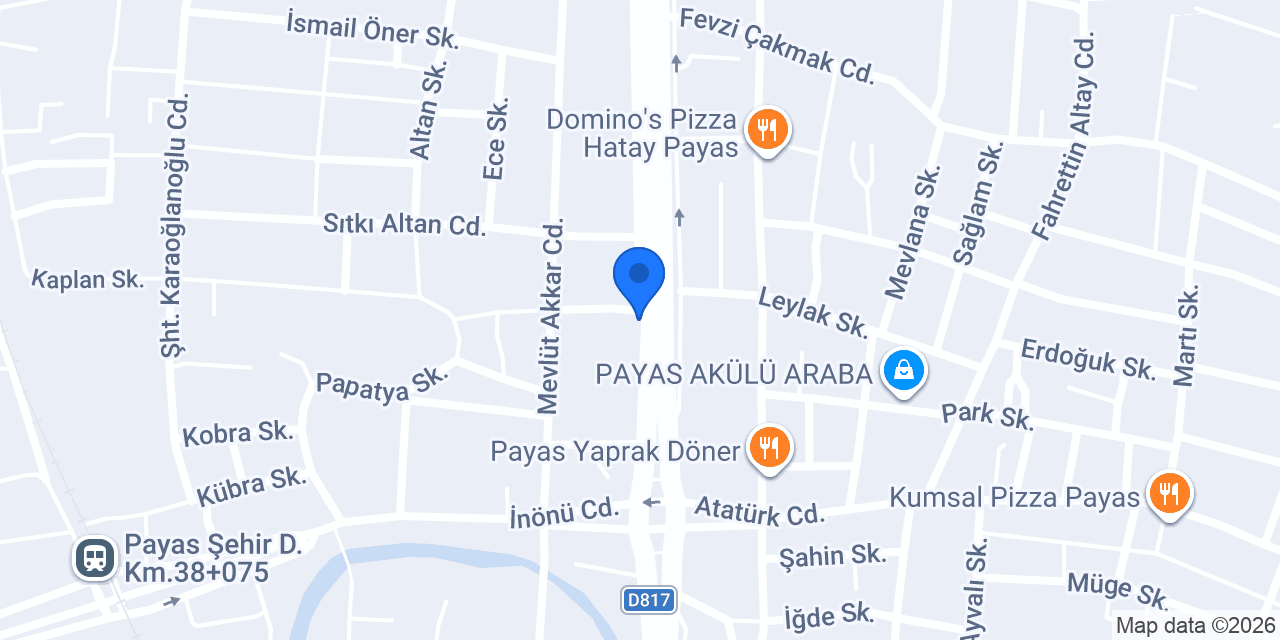 Payas Selim Şahin İlkokulu konumu