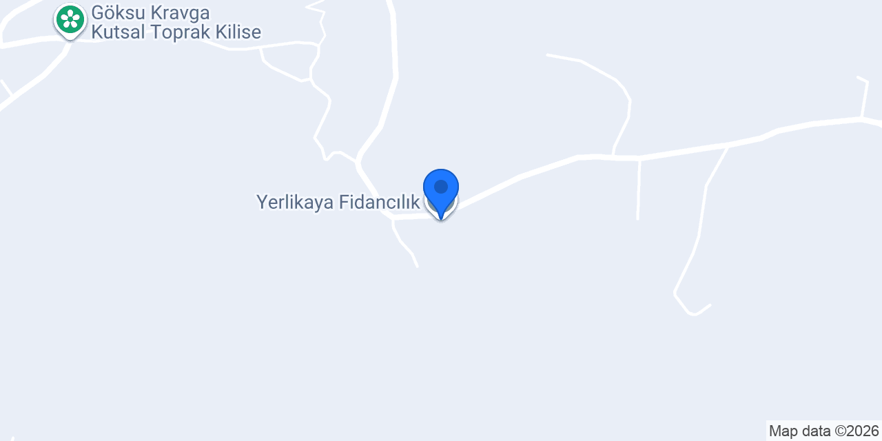 Yerlikaya Fidancılık konumu
