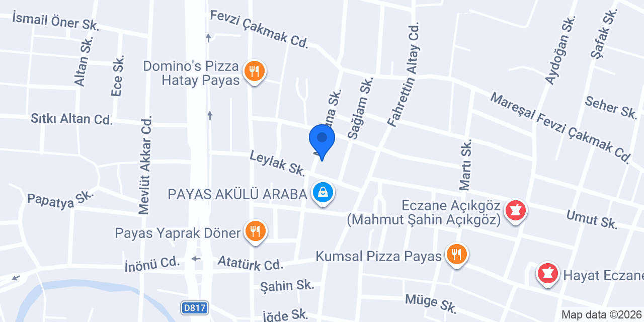 Payas Medikal konumu