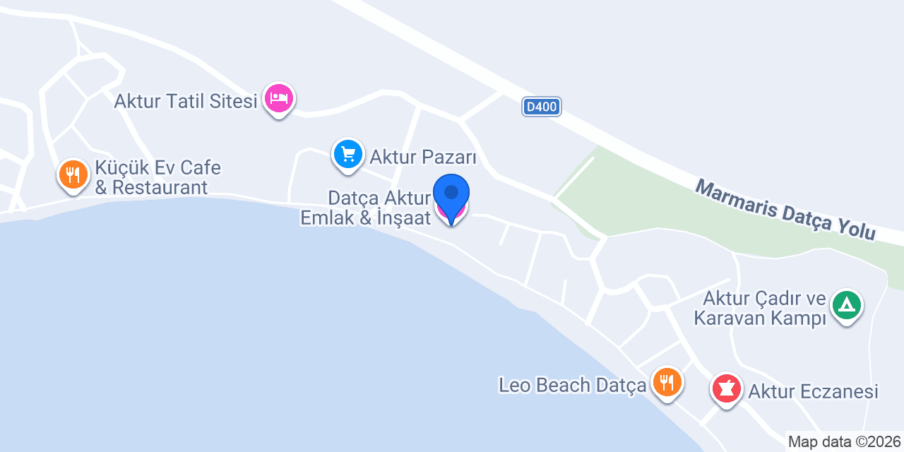Datça Aktur Emlak & İnşaat konumu