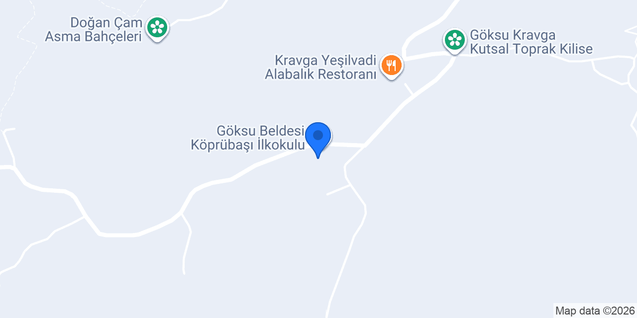 Göksu Beldesi Köprübaşı İlkokulu konumu