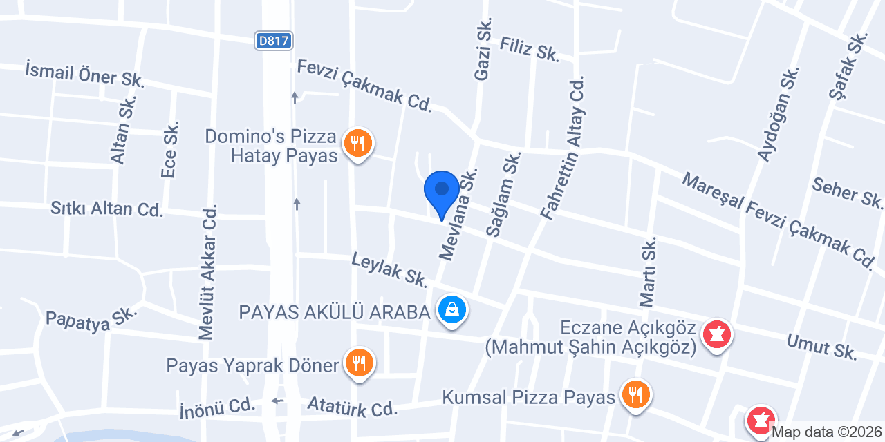 Eroğlular Ahşap Metal San.Tic. Ltd.Şti. konumu