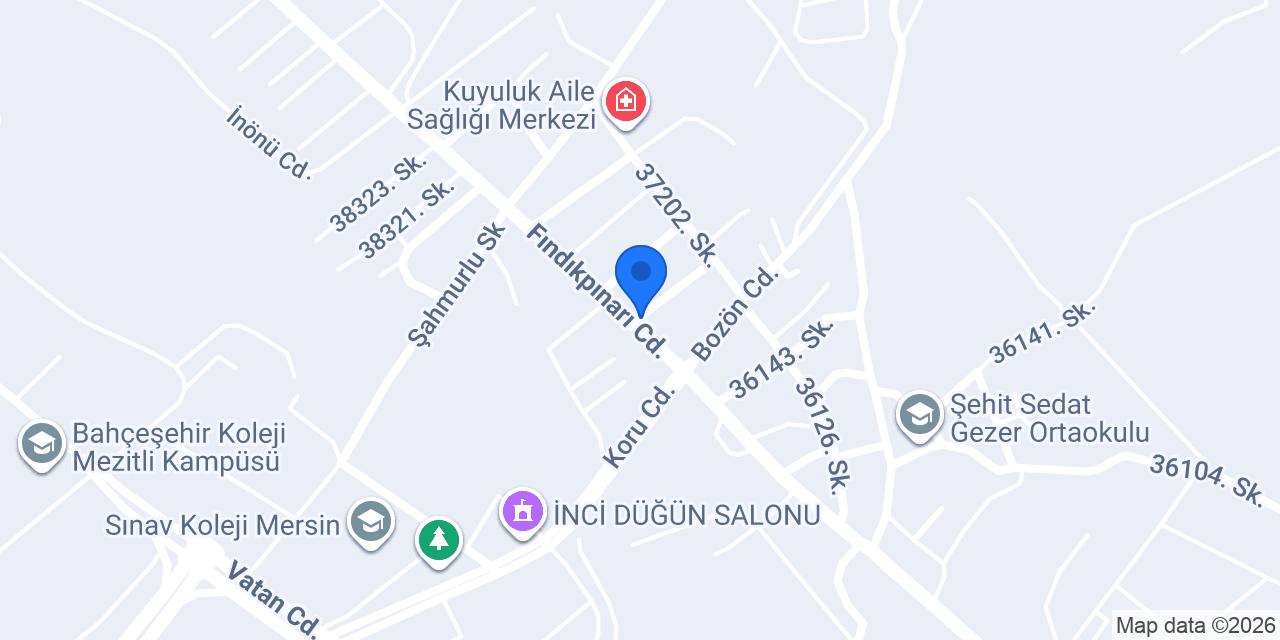 MERSİN OFİS MOBİLYALARI konumu