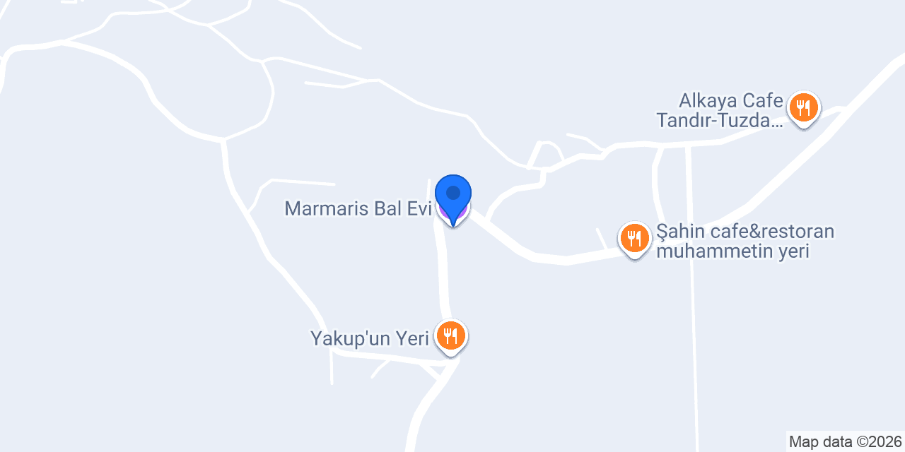 Marmaris Bal Evi konumu