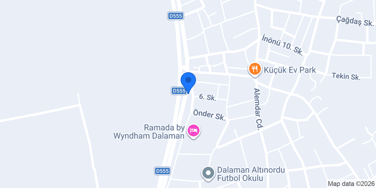 Mercan restaurant konumu